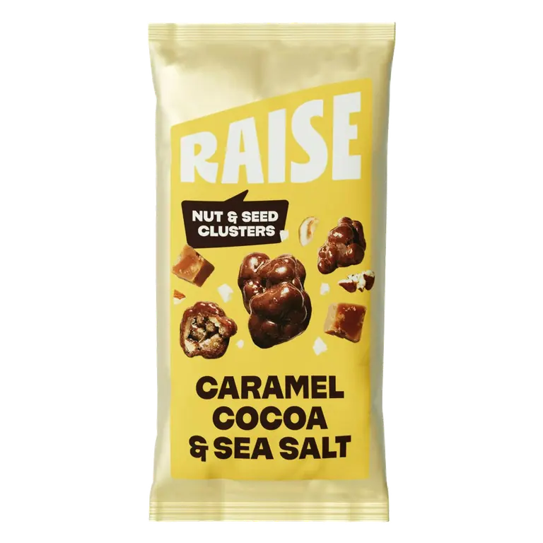 Clusters of Nuts & Seeds Caramel Sea Salt 35g