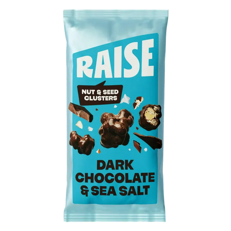 Dark Chocolate & Sea Salt Clusters of Nuts & Seeds 35g