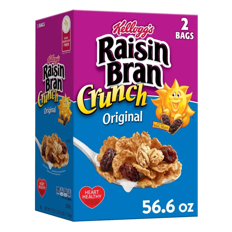 Original Delicious Raisins, Toasted Flakes & Crunchy Oat Clusters Glazed with a Touch of Golden Honey Cereal