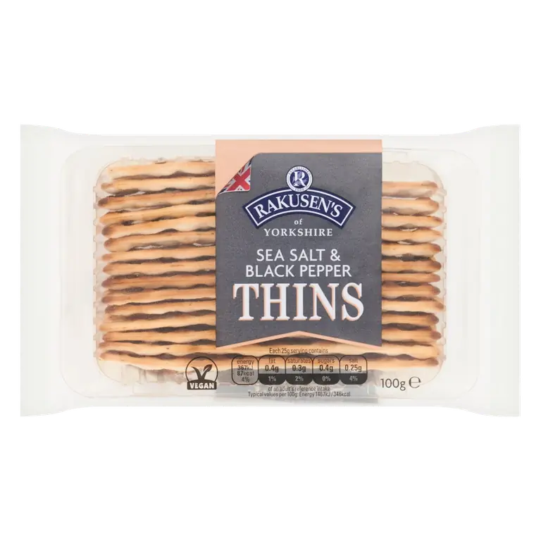 Sea Salt & Black Pepper Thins