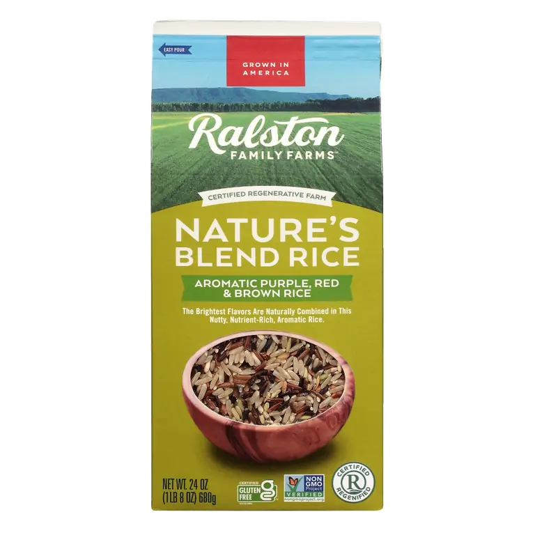 Nature's Blend Purple, Red, and Brown Aromatic Rice