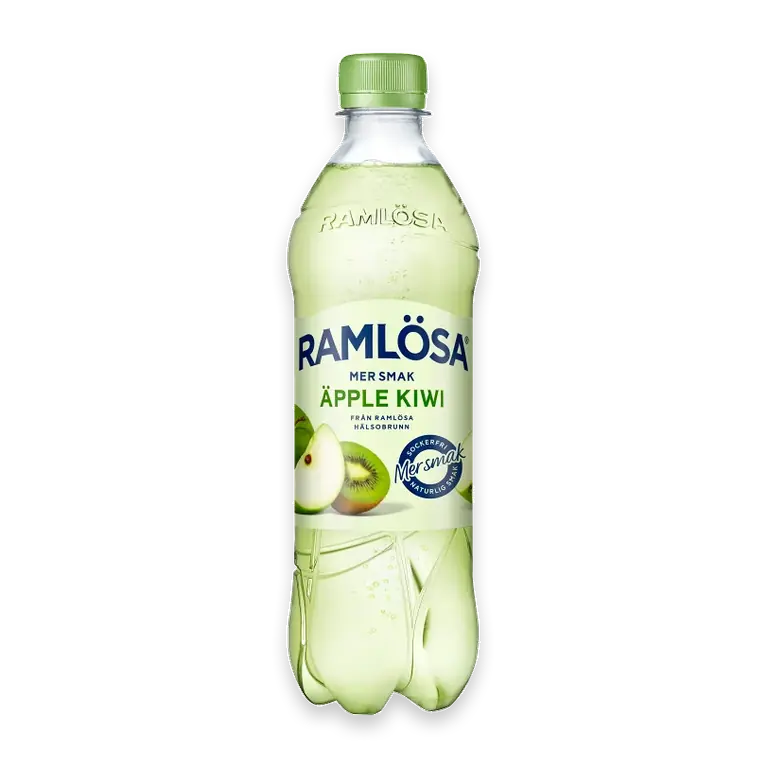 Kolsyrat Vatten Mer Smak Äpple/Kiwi 50cl