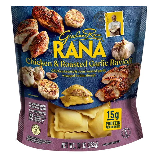 Chicken & Roasted Garlic Ravioli