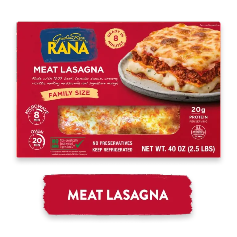 Family Size Meat Lasagna