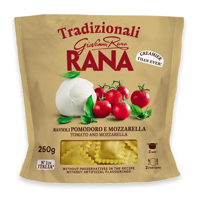 Färsk Pasta Ravioli Tomat Mozzarella 250g