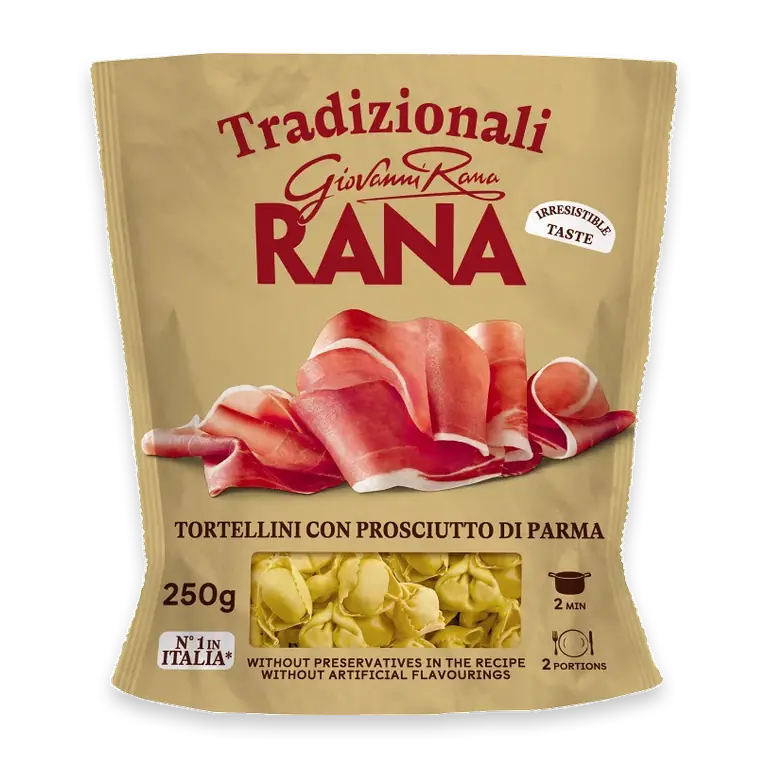 Färsk Pasta Tortellini Prosciutto di Parma 250g