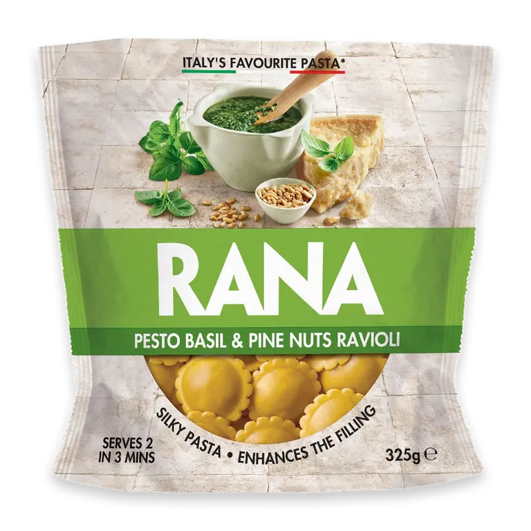 Fresh Pesto Basil Pine Nuts Ravioli