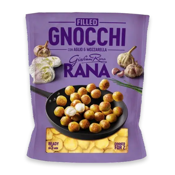Gnocchi Vitlök&mozzarella