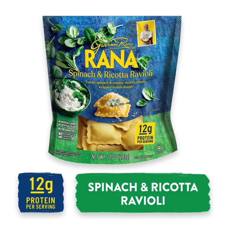 Spinach & Ricotta Ravioli