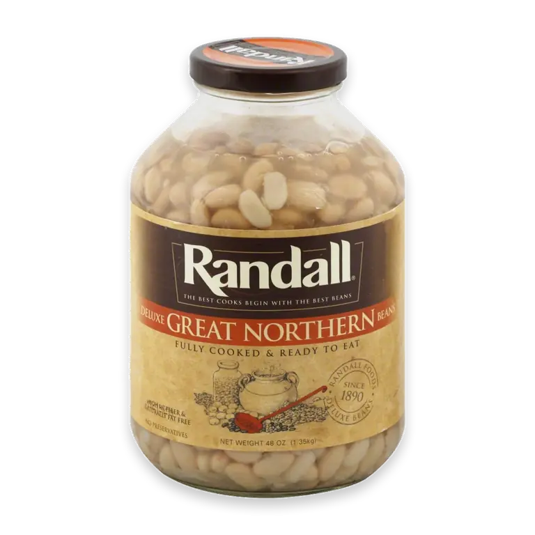 Fully Cooked Deluxe Great Northern Beans Jar