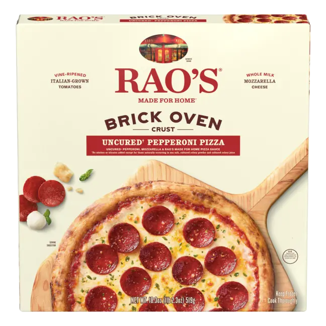 Brick Oven Crust Uncured Pepperoni Pizza Frozen