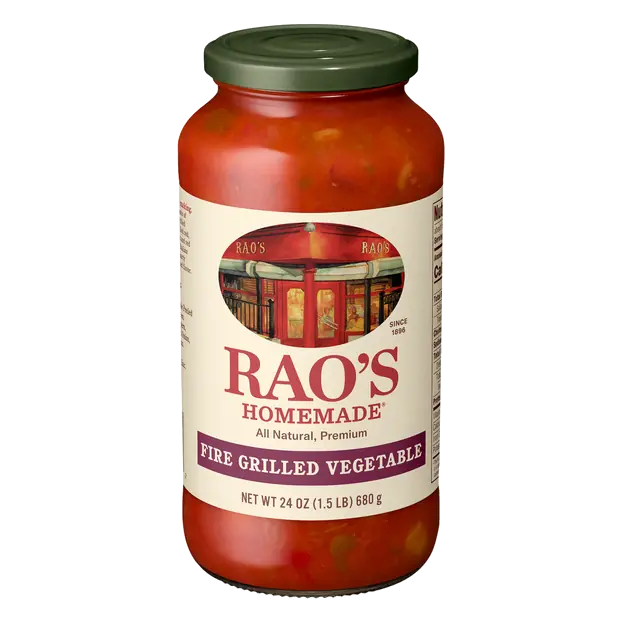 Homemade All Natural Fire Grilled Vegetable Pasta Sauce