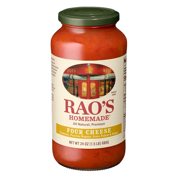 Homemade All Natural Four Cheese Pasta Sauce