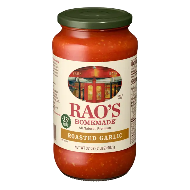 Homemade All Natural Roasted Garlic Pasta Sauce