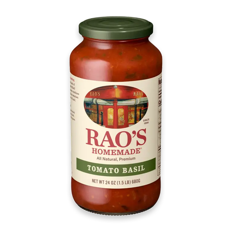 Homemade Tomato Basil Sauce Made with Italian Tomatoes, 24 oz