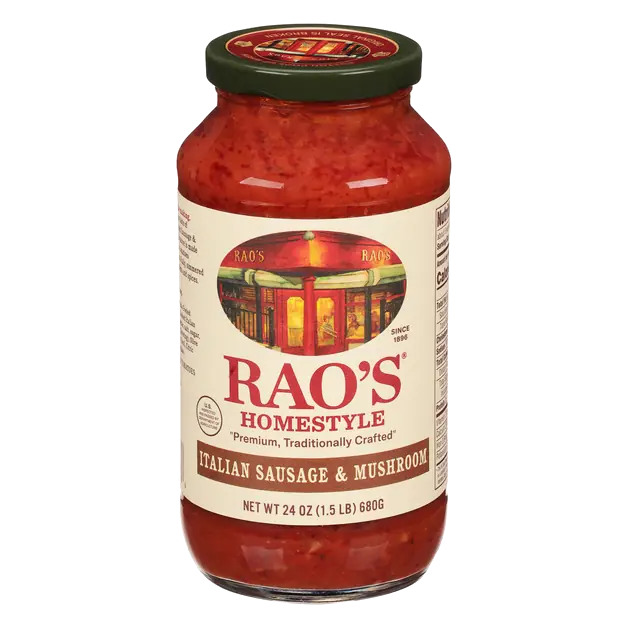 Homestyle Italian Sausage & Mushroom Pasta Sauce