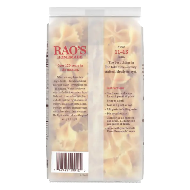 Macaroni Product, Farfalle