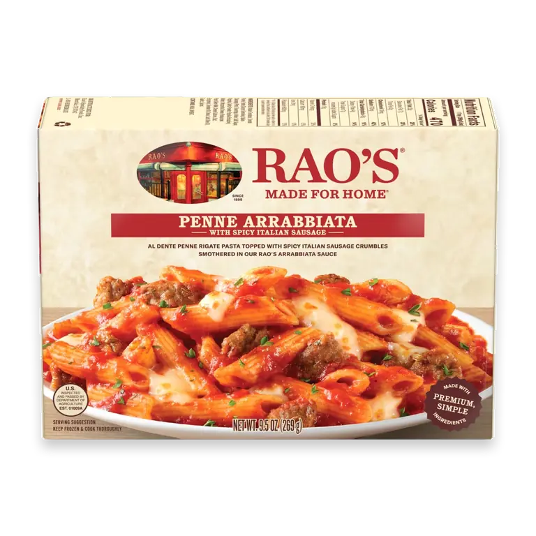 Made For Home Penne Arrabbiata With Spicy Italian Sausage Frozen Meal