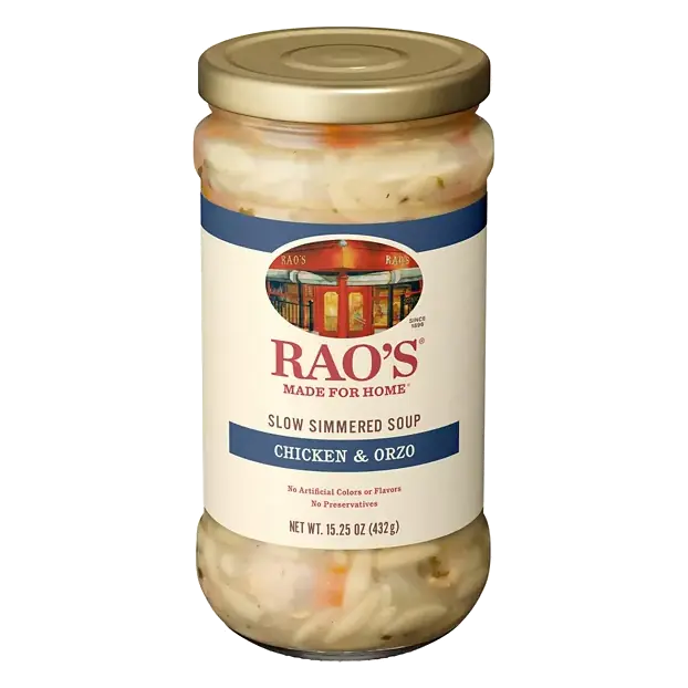 Slow Simmered Chicken & Orzo Soup