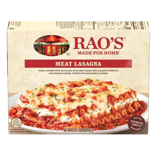 Meat Lasagna Frozen Meal