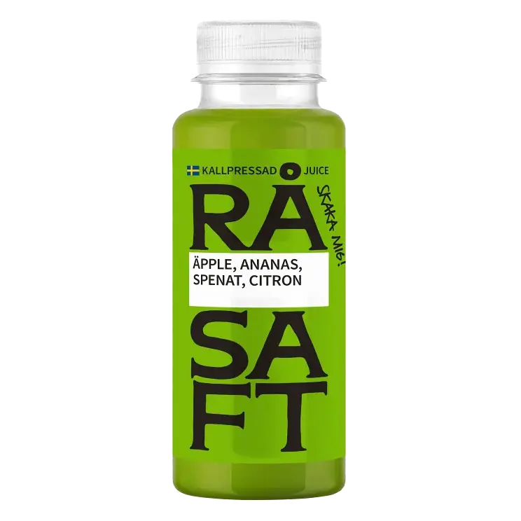 Juice Äpple Ananas Spenat Citron 250ml