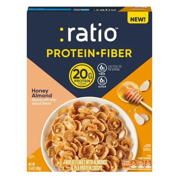 Honey Almond 20g Protein Cereal