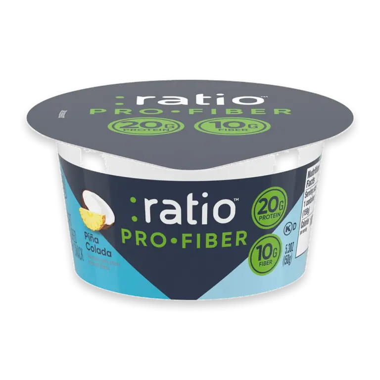 Pro-Fiber Pina Colada Yogurt Cultured Dairy Snack Cup