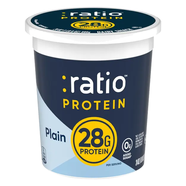 PROTEIN 28g Protein Plain Dairy Snack