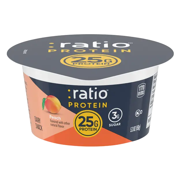 Protein Peach Dairy Snack