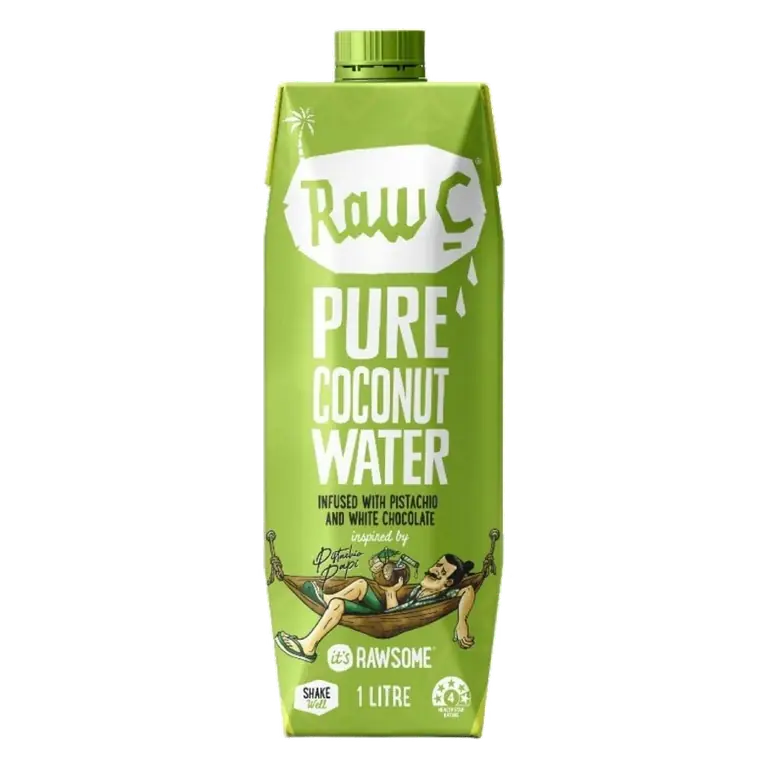 Coconut Water White Chocolate & Pistachio Papi