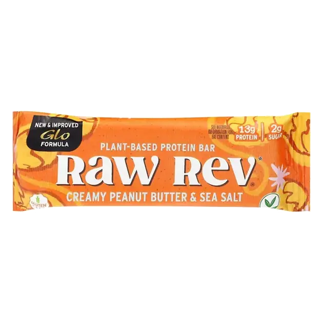 Plant-Based Creamy Peanut Butter & Sea Salt Protein Bar