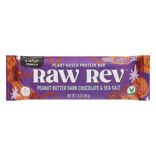 Plant-Based Peanut Butter Dark Chocolate & Sea Salt Protein Bar