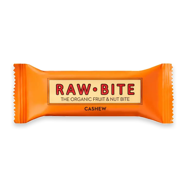 Rawbar Cashew Ekologisk 50g Raw Bite