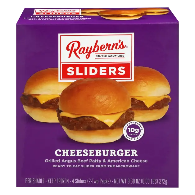 Cheeseburger Sliders - 2 ct Frozen
