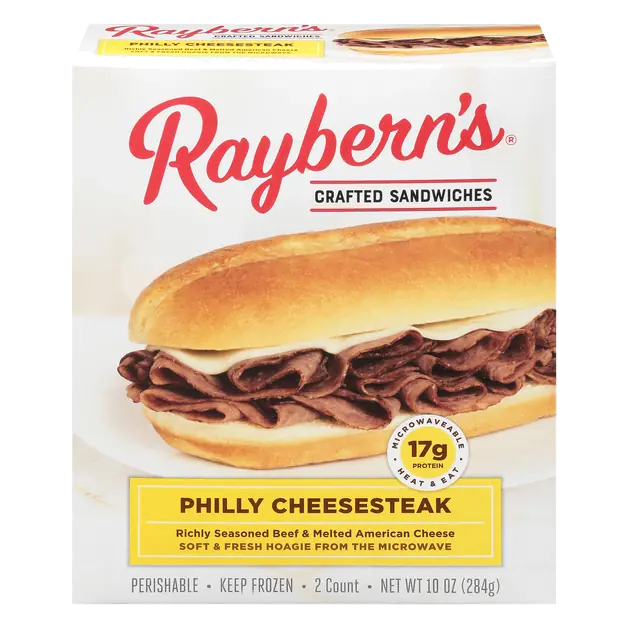 Philly Cheesesteak Crafted Sandwiches - 2 ct Frozen