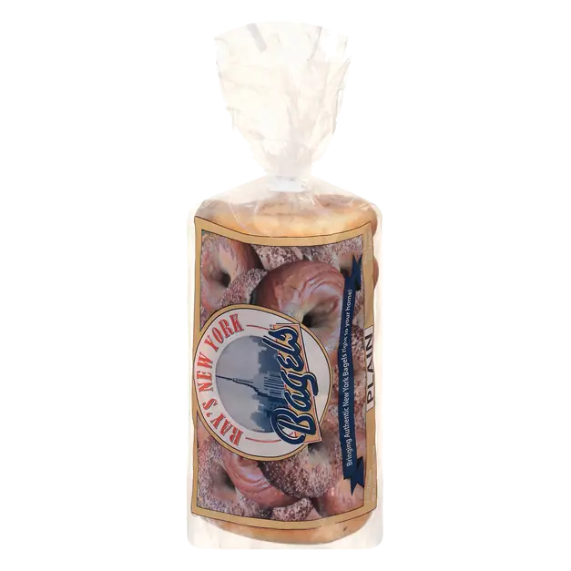 Ray's New York Style Plain Bagels - 6 ct