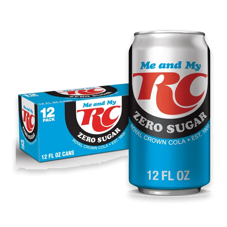 Zero Sugar Soda Cans