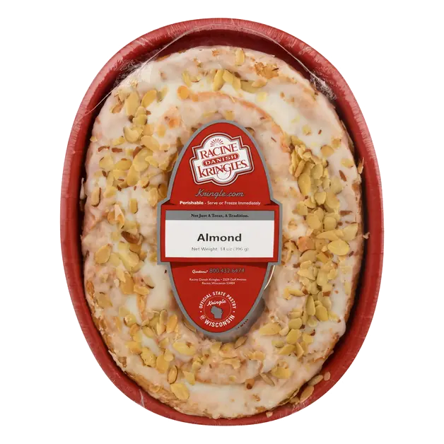 Racine Danish Kringles Almond Danish 14 oz