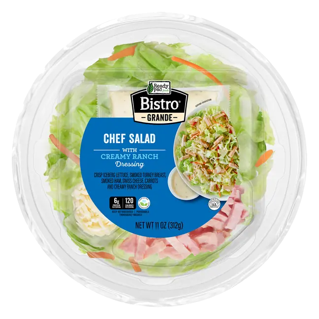 Bistro Grande Chef Salad Bowl with Creamy Ranch Dressing
