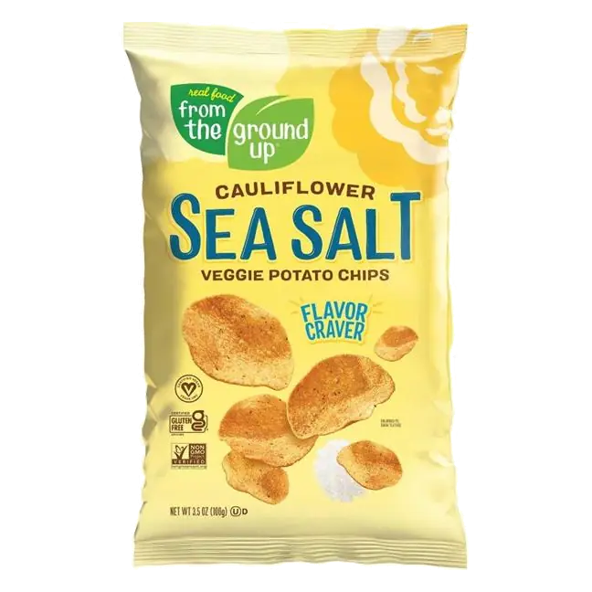 Sea Salt Cauliflower Potato Chips