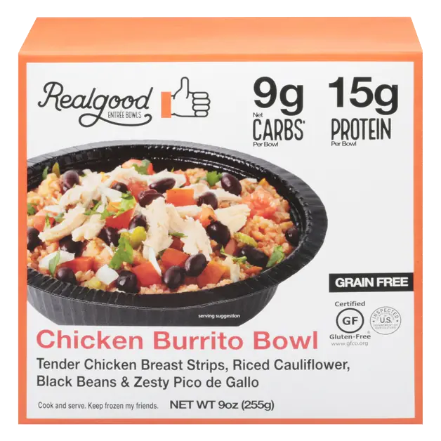 Chicken Burrito Bowl Gluten & Grain Free