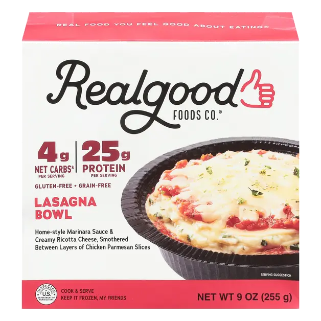 Lasagna Bowl 25g Protein Frozen Meal
