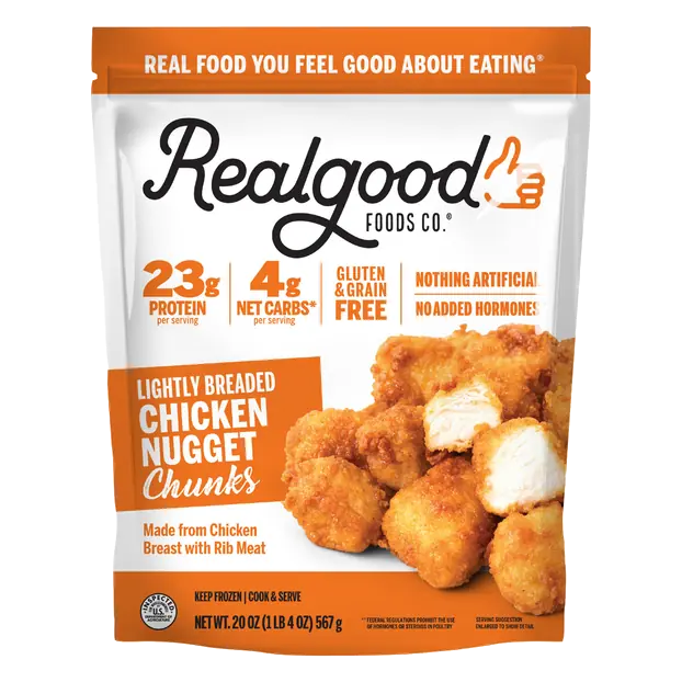 Lightly Breaded Chicken Nuggets Frozen