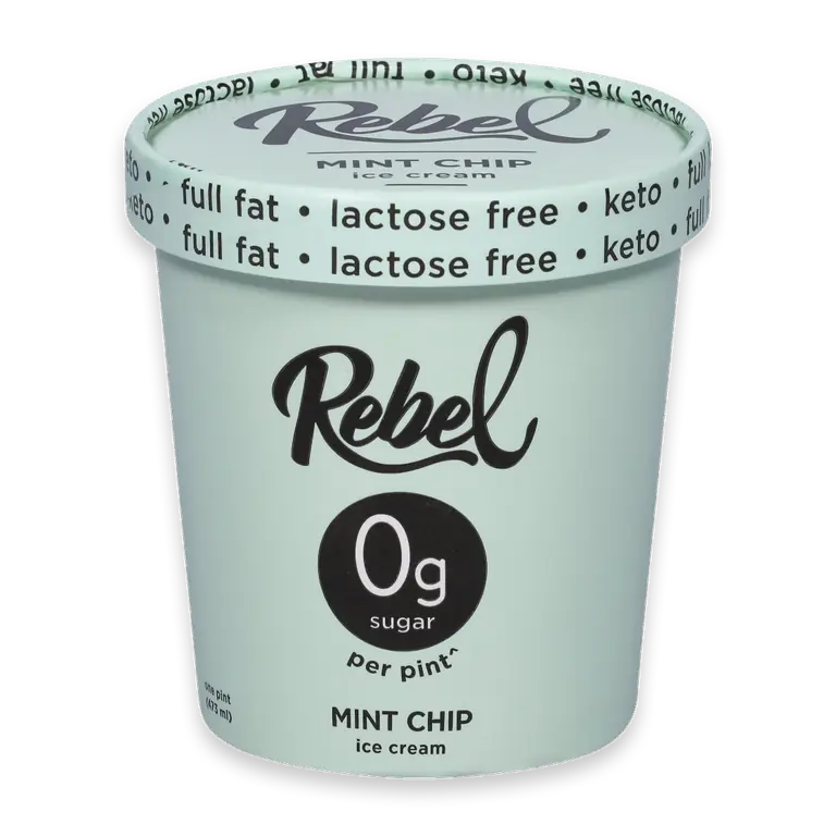 Keto Mint Chip Ice Cream Pint