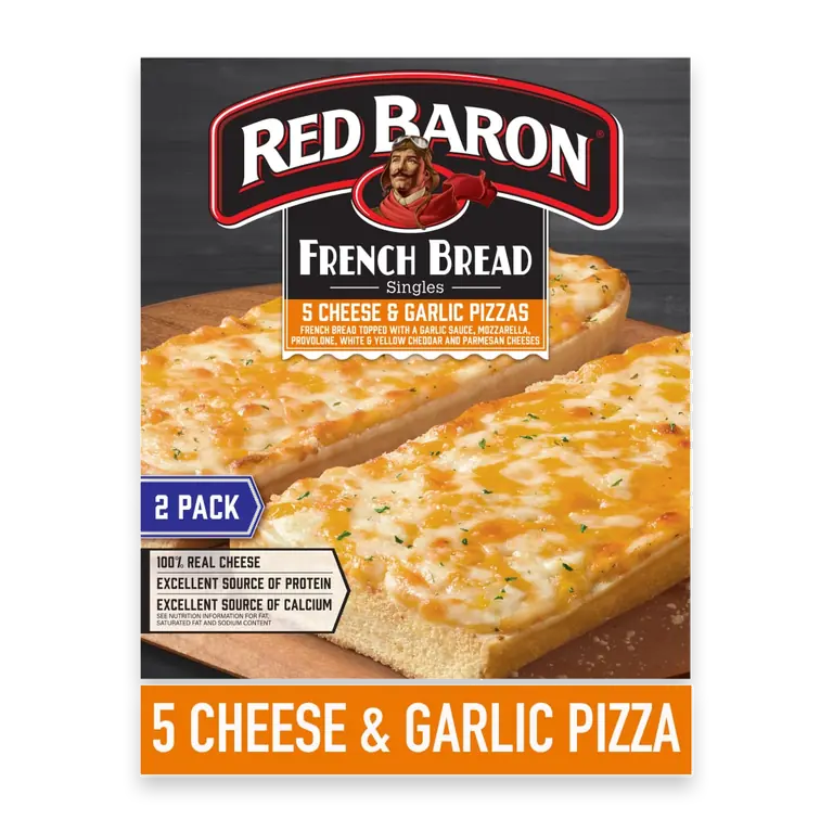 5 Cheese & Garlic French Bread Frozen Personal Pizza