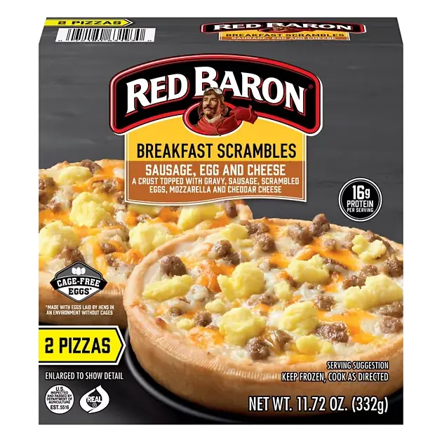 Breakfast Scrambles Sausage, Egg & Cheese Frozen Pizza