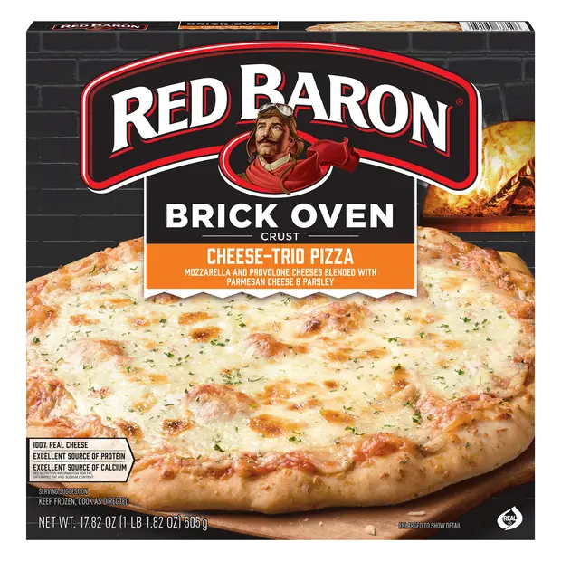 Brick Oven Crust Cheese Trio Pizza Frozen