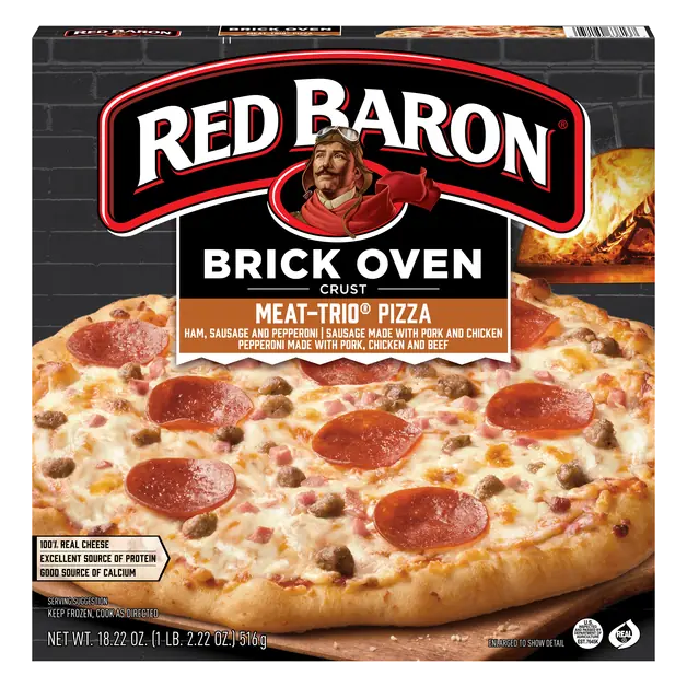 Brick Oven Crust Meat-Trio Pizza Frozen