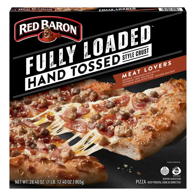 Fully Loaded Meat Lovers Pizza Frozen