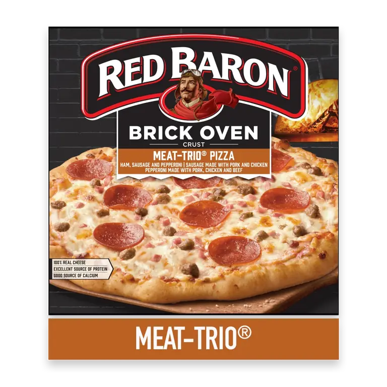 Meat Trio Brick Oven Frozen Pizza